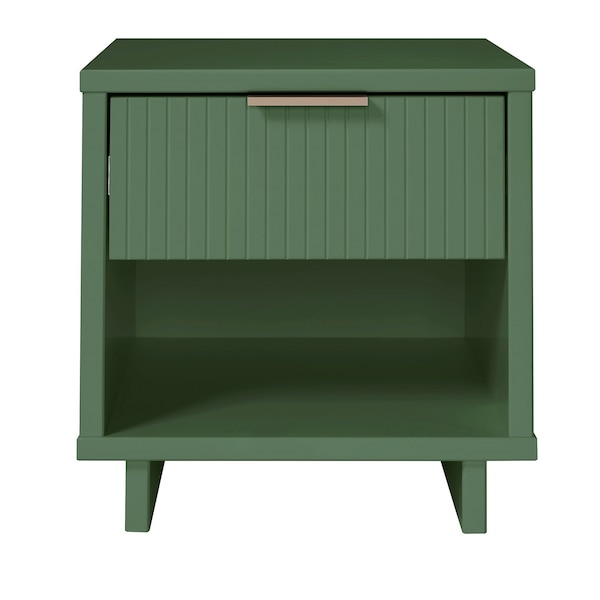 Manhattan Comfort Granville Nightstand 1.0 in Sage Green NS-5003 - main
